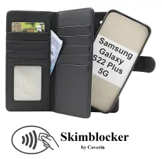 CoverinSkimblocker Samsung Galaxy S22 Plus 5G XL Magnet Plånboksfodral