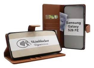 Skimblocker Samsung Galaxy S26 FE Pl&aring;nboksfodral