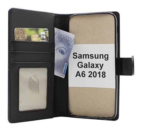 Skimblocker Samsung Galaxy A6 2018 (A600FN/DS) Plånboksfodral