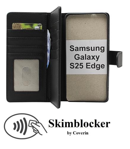 CoverinSkimblocker Samsung Galaxy S25 Edge XL Plånboksfodral