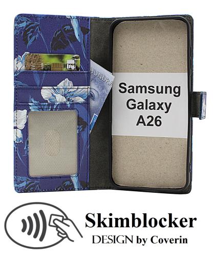 CoverinSkimblocker Samsung Galaxy A26 Plånboksfodral Design