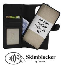 CoverinSkimblocker Xiaomi Redmi Note 14 4G Magnet Plånboksfodral
