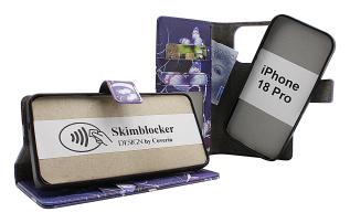 Skimblocker iPhone 18 Pro Magnet Pl&aring;nboksfodral Design