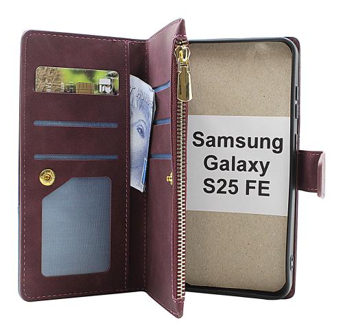 XL Samsung Galaxy S25 FE Lyx Plånboksfodral