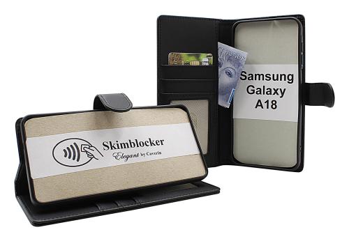 Skimblocker Samsung Galaxy A18 LTE Plånboksfodral