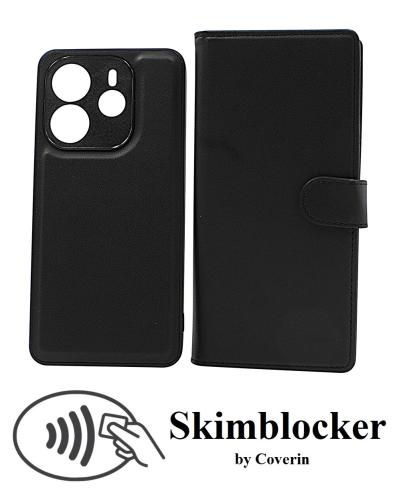 CoverinSkimblocker Xiaomi Redmi Note 14 4G Magnet Plånboksfodral