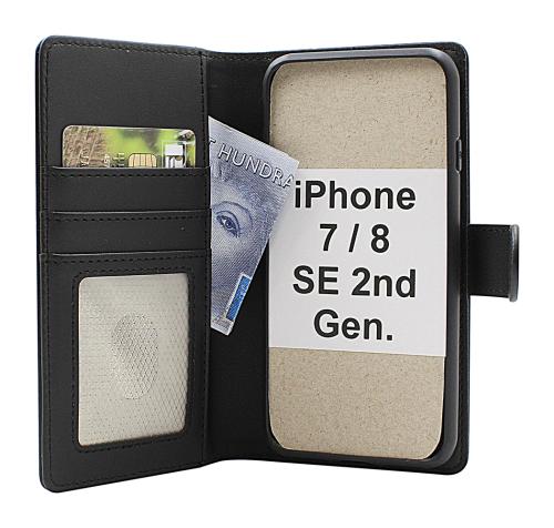 Skimblocker iPhone 7/8/SE (2nd/3rd Gen.) Magnet Plånboksfodral