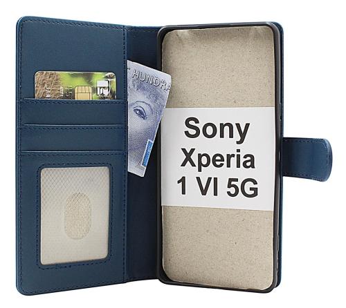 Skimblocker Sony Xperia 1 VI 5G Magnet Plånboksfodral
