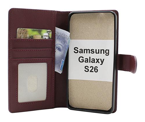 Skimblocker Samsung Galaxy S26 Magnet Plånboksfodral