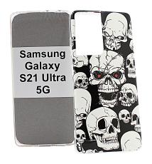 billigamobilskydd.seDesignskal TPU Samsung Galaxy S21 Ultra 5G (G998B)