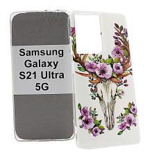 billigamobilskydd.seDesignskal TPU Samsung Galaxy S21 Ultra 5G (G998B)