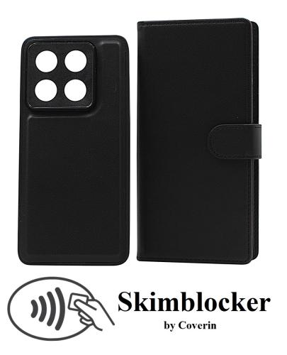 CoverinSkimblocker Xiaomi 14T Pro Magnet Plånboksfodral