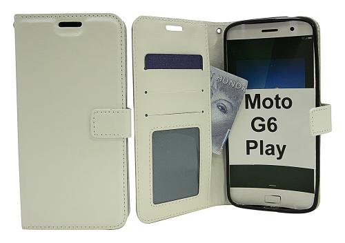 Crazy Horse Wallet Motorola Moto G6 Play