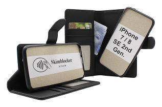 Skimblocker iPhone 7/8/SE (2nd/3rd Gen.) Magnet Plånboksfodral