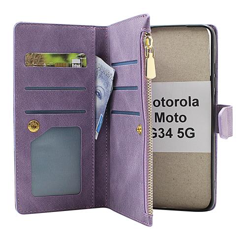 XL Standcase Lyxfodral Motorola Moto G34 5G