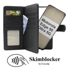 Skimblocker Motorola Edge 50 Ultra 5G XL Magnet Plånboksfodral