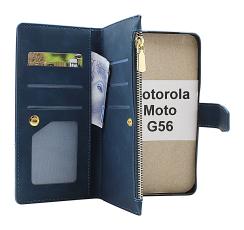 XL Motorola Moto G56 Lyx Pl&aring;nboksfodral