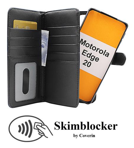 CoverinSkimblocker XL Magnet Fodral Motorola Edge 20
