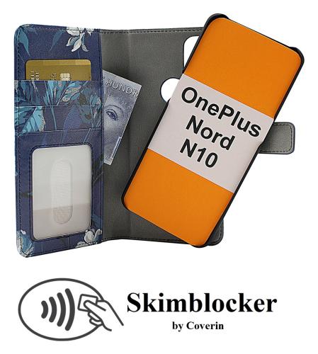 CoverinSkimblocker Magnet Designwallet OnePlus Nord N10