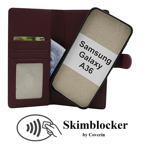 CoverinSkimblocker Samsung Galaxy A36 Magnet Plånboksfodral