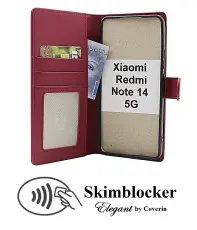 Skimblocker Xiaomi Redmi Note 14 5G Plånboksfodral