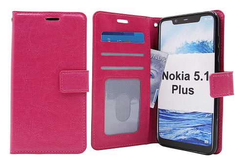 billigamobilskydd.seCrazy Horse Wallet Nokia 5.1 Plus