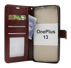 Crazy Horse OnePlus 13 Plånboksfodral
