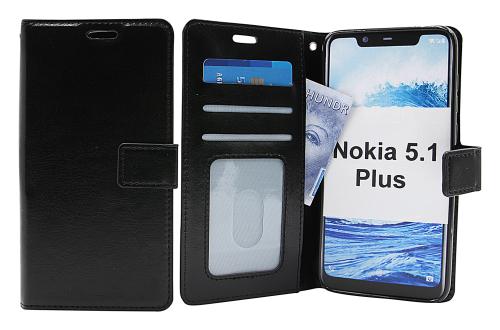 billigamobilskydd.seCrazy Horse Wallet Nokia 5.1 Plus