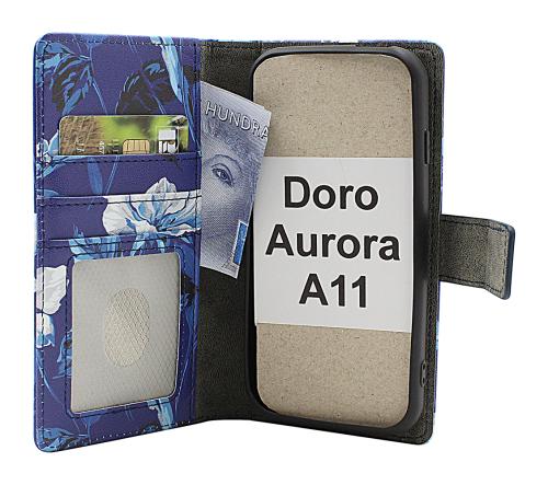 Skimblocker Doro Aurora A11 Plånboksfodral Design