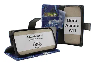 Skimblocker Doro Aurora A11 Plånboksfodral Design