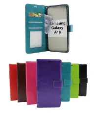 Crazy Horse Samsung Galaxy A18 LTE Pl&aring;nboksfodral