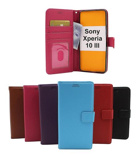 billigamobilskydd.seNew Standcase Wallet Sony Xperia 10 III (XQ-BT52)