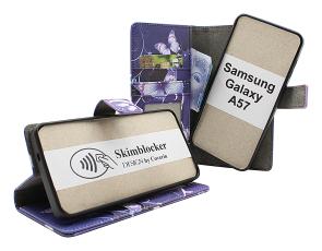 Skimblocker Samsung Galaxy A57 5G Magnet Pl&aring;nboksfodral Design