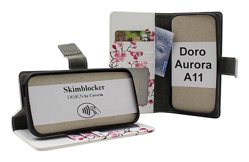 Skimblocker Doro Aurora A11 Plånboksfodral Design