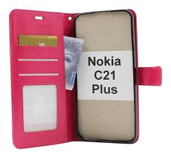 Crazy Horse Wallet Nokia C21 Plus
