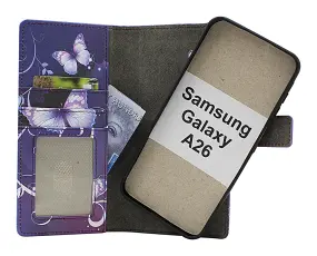 Skimblocker Samsung Galaxy A26 Magnet Plånboksfodral Design