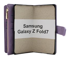 XL Samsung Galaxy Z Fold7 Lyx Pl&aring;nboksfodral