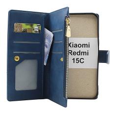 XL Xiaomi Redmi 15C Lyx Pl&aring;nboksfodral