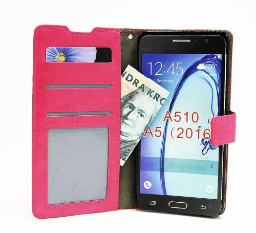 Crazy Horse Wallet Samsung Galaxy A5 2016 (A510F)