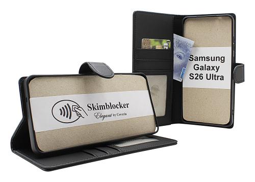Skimblocker Samsung Galaxy S26 Ultra Plånboksfodral