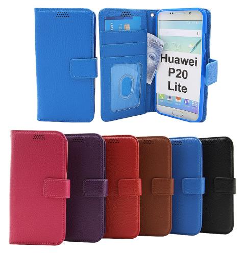 billigamobilskydd.seNew Standcase Wallet Huawei P20 Lite (ANE-LX1)