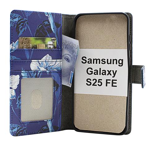 Skimblocker Samsung Galaxy S25 FE Plånboksfodral Design