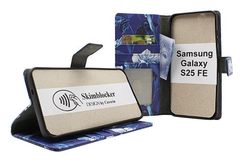 Skimblocker Samsung Galaxy S25 FE Plånboksfodral Design