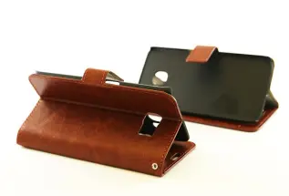 Crazy Horse wallet Samsung Galaxy S6 Edge (G925F) Brun