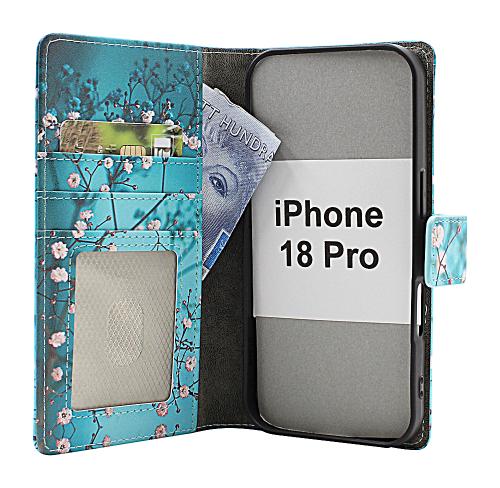 Skimblocker iPhone 18 Pro Plånboksfodral Design