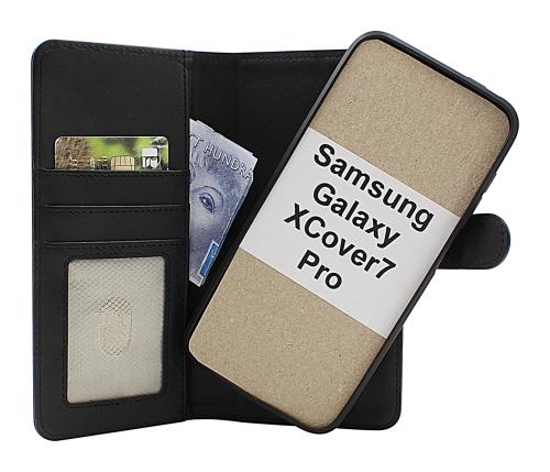 Skimblocker Samsung Galaxy XCover7 Pro Magnet Plånboksfodral