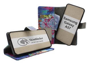 Skimblocker Samsung Galaxy A57 5G Magnet Pl&aring;nboksfodral Design