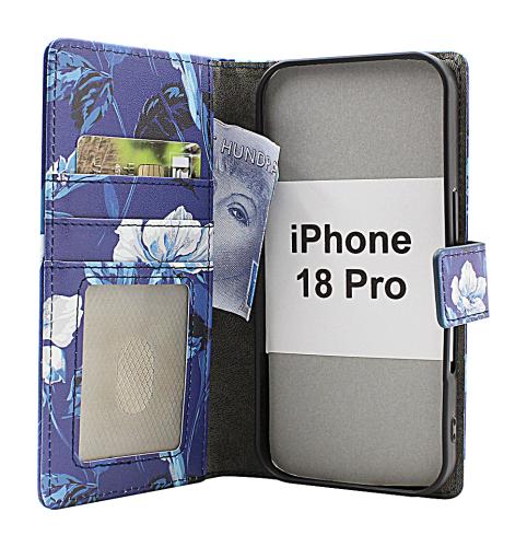 Skimblocker iPhone 18 Pro Plånboksfodral Design