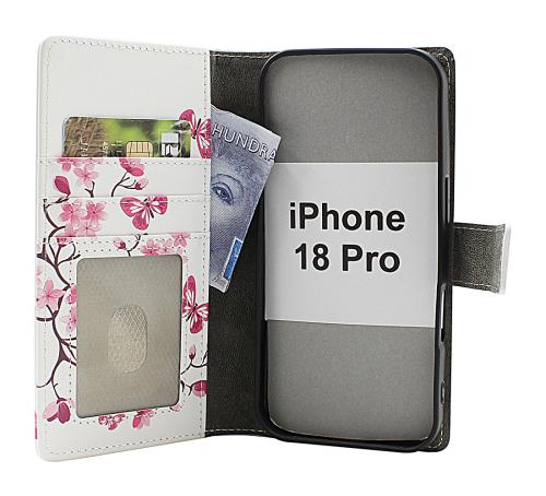 Skimblocker iPhone 18 Pro Plånboksfodral Design