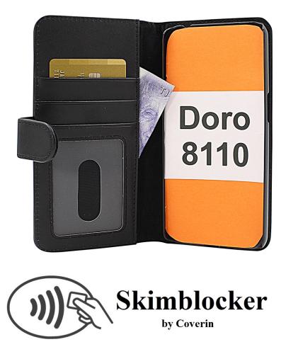 CoverinSkimblocker Plånboksfodral Doro 8110